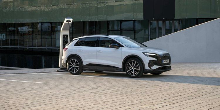 Ricarica elettrica audi