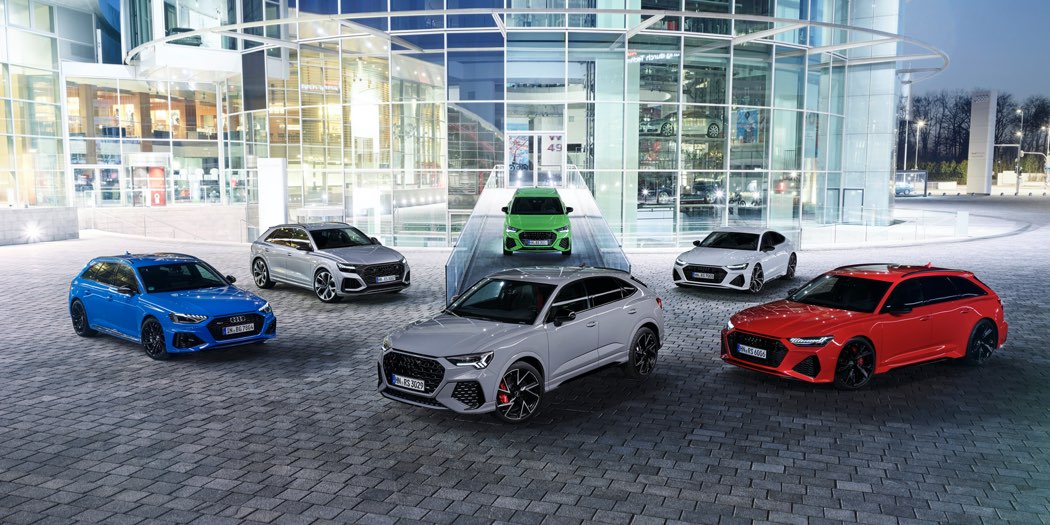 Audi RS, kit per il venticinquesimo anniversario